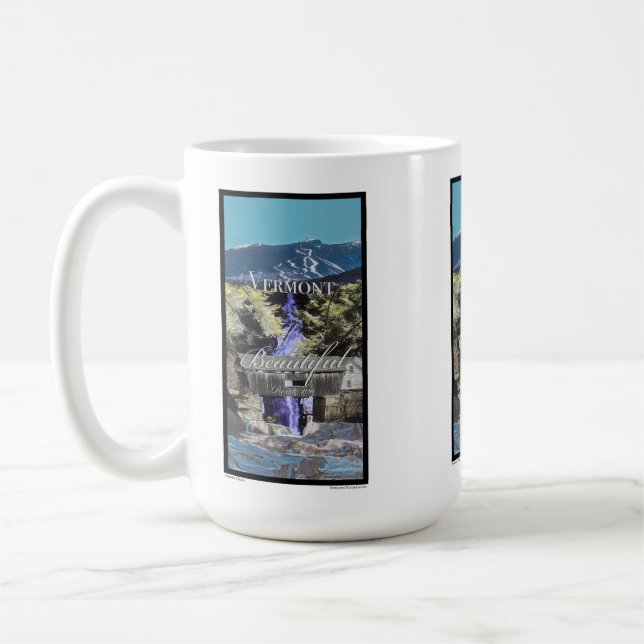 Route 100, Vermont Coffee Mug (Left)
