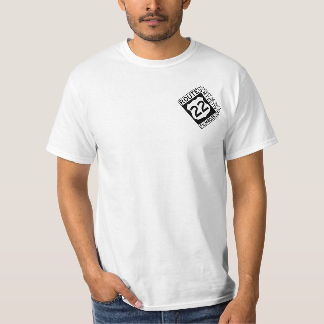 Route 22 Filmworks Film Festival 2023 T-Shirt (Front)