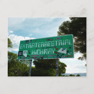Route 375, Extraterrestrial Highway Postcard