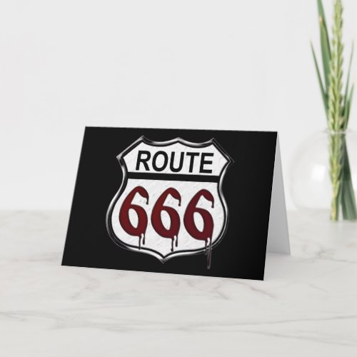 Route 666 card