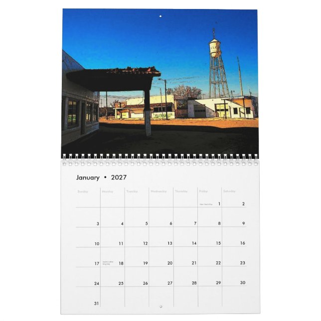 Route 66 2010 Calendar (Jan 2027)