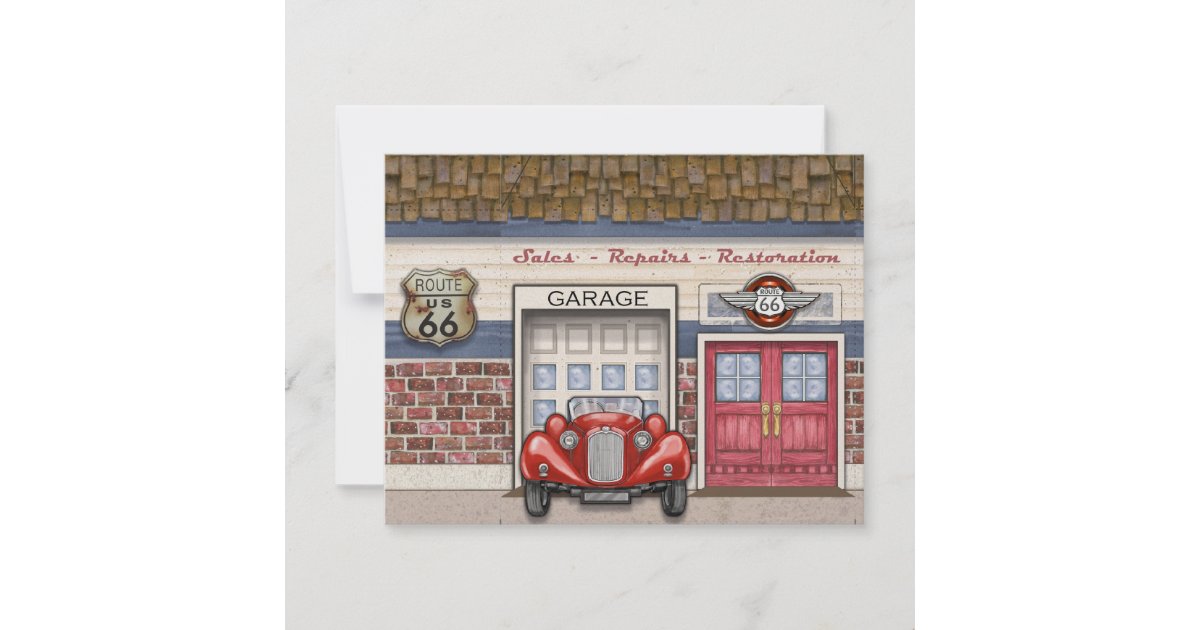 Route 66 - #3 - SRF Invitation | Zazzle