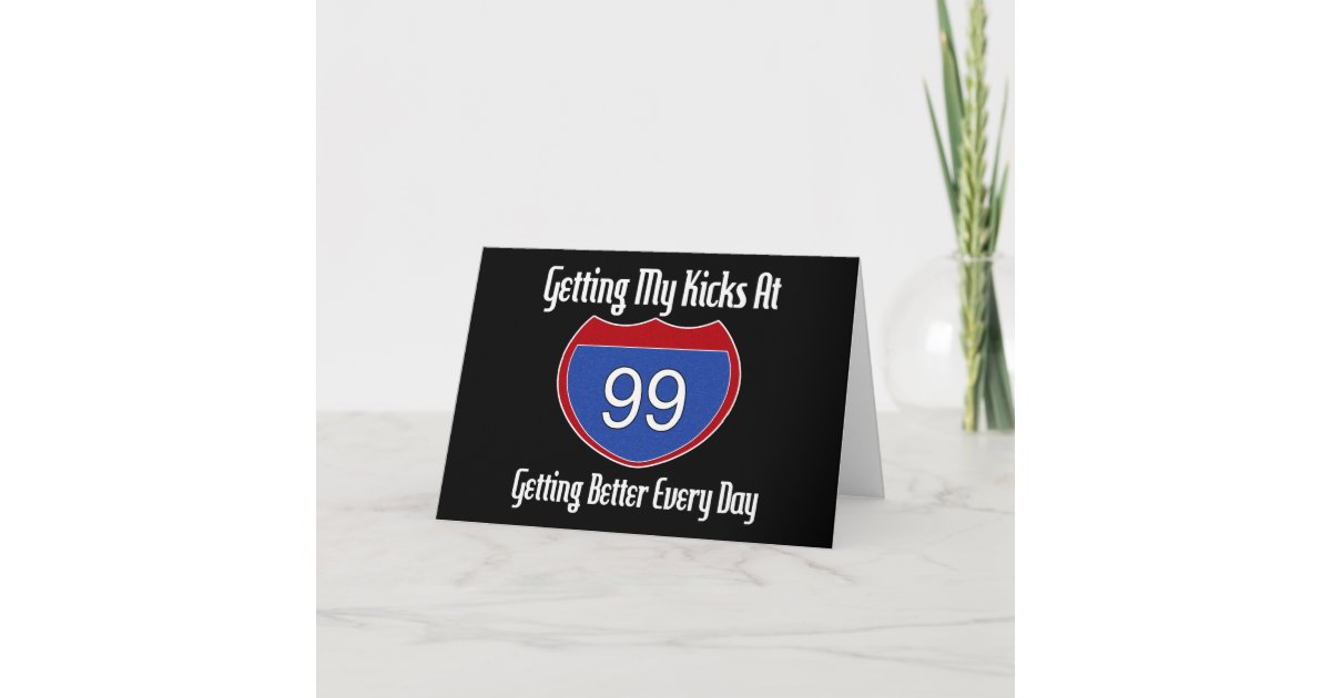 Route 66 99th Birthday Card | Zazzle.com