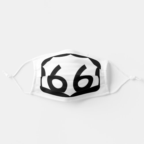 Route 66 adult cloth face mask