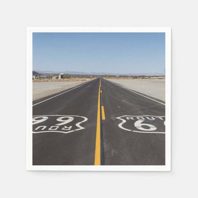 Route 66, Amboy (California, USA) Napkins (Front)