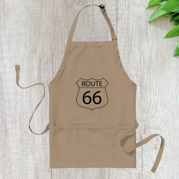 Route 66 Apron by spudcreative at Zazzle