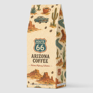 Route 66 Arizona Desert Morning Drive Roasted Coffee
