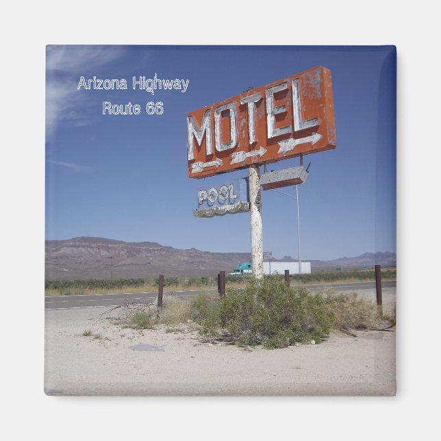 Route 66 - Arizona Highway Magnet (Front)