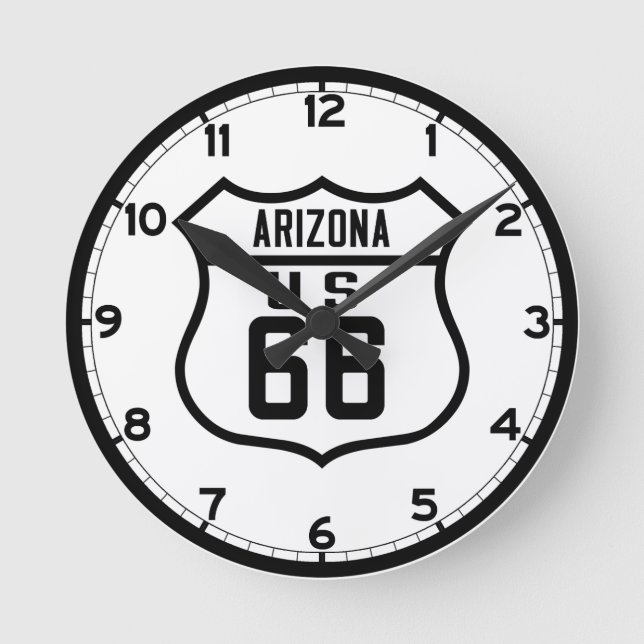 Route 66 - Arizona Round Clock (Front)