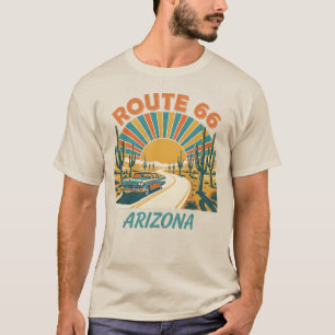 Route 66 Arizona T-Shirt Vintage Travel