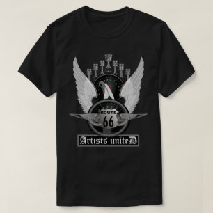 Route 66 Artists United V-8 T-Shirt