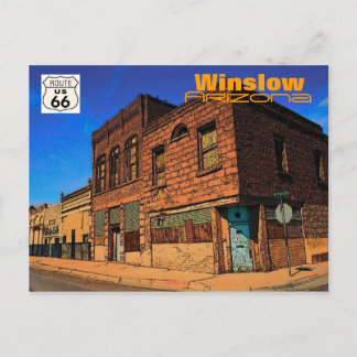 Route 66 (AZ) Postcard