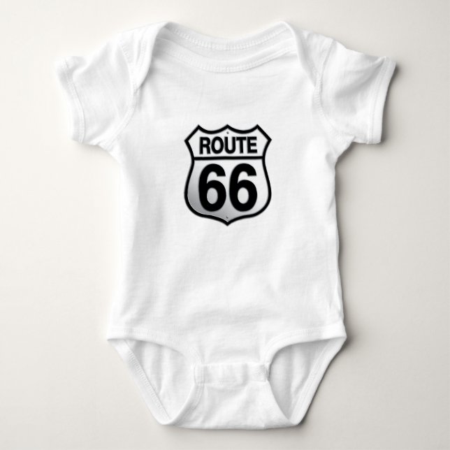 Route 66 Baby Jumper Baby Bodysuit (Front)