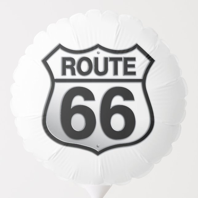 Route 66 balloon. balloon (Back)