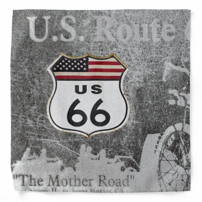 Route 66 bandana (Front)