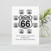 Route 66 Birthday invitation. Invitation | Zazzle