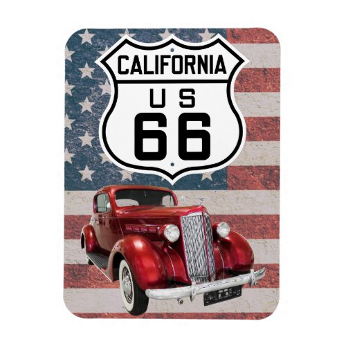  Route 66 California Magnet