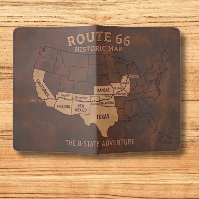 Route 66 Centennial 100th Anniversary Passport  Holder (Creator Uploaded)