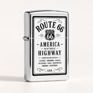 Route 66 Centennial All States Vintage Zippo Lighter