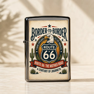 Route 66 Centennial Border to Border Zippo Lighter