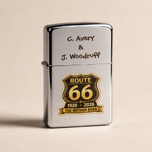 Route 66 Centennial Pioneer Tribute Zippo Lighter