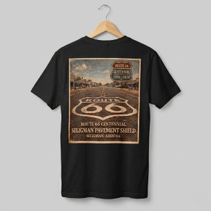 Route 66 Centennial Seligman Pavement Apparel T-Shirt
