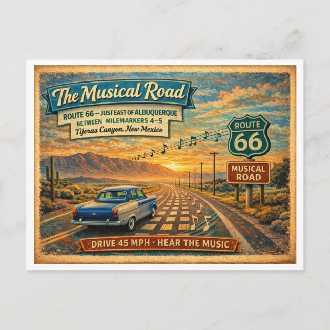 Route 66 Centennial Series (3 of 6) Postcard (Front)