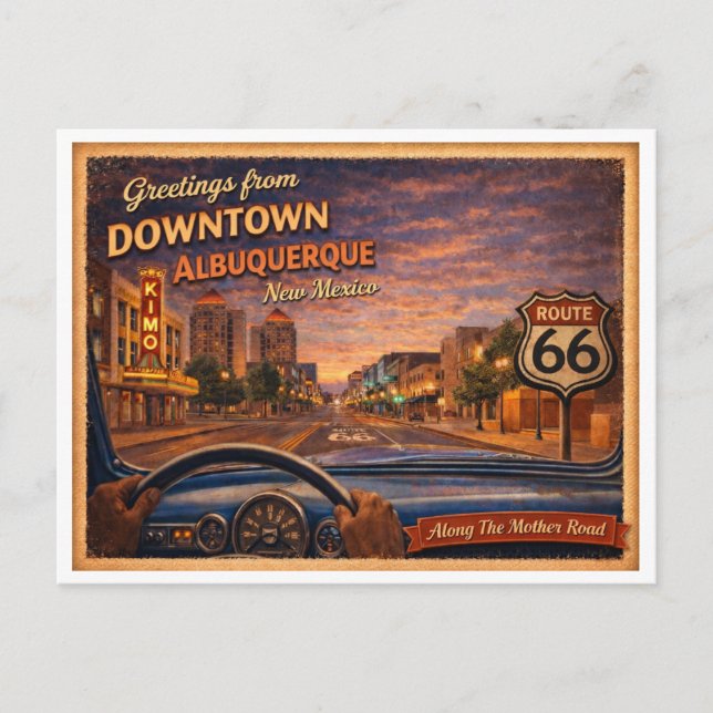 Route 66 Centennial Series (6 of 6) Postcard (Front)