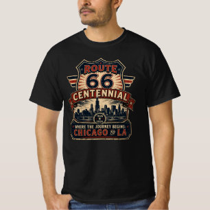 Route 66 Chicago Centennial Roadwear T-Shirt