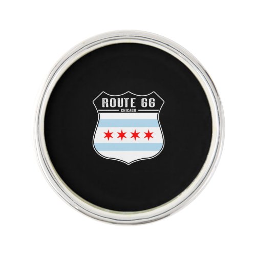 Route 66 Chicago Lapel Pin