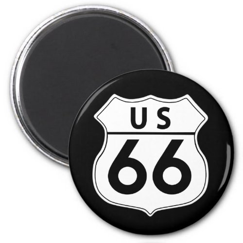 Route 66 Classic Road Sign Magnet
