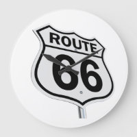 Route 66 clock.