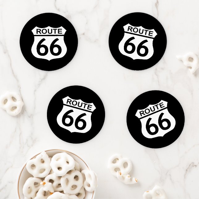 Route 66 coaster set (In Situ)