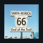 route 66 coffee mug magnet<br><div class="desc">Your refrigerator called and said it was feeling mighty lonely. Why not give it a friend to play with by creating a custom magnet!</div>