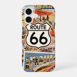 Route 66 Colorful Postcard IPhone Case
