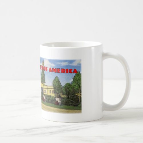 Route 66 Coral Court Coffee Mug