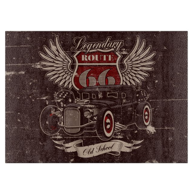 Route 66 cutting board (Front)