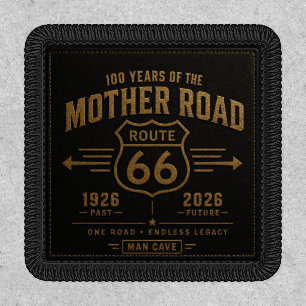 route 66 Denim Road Trip Centennial Shield Patch
