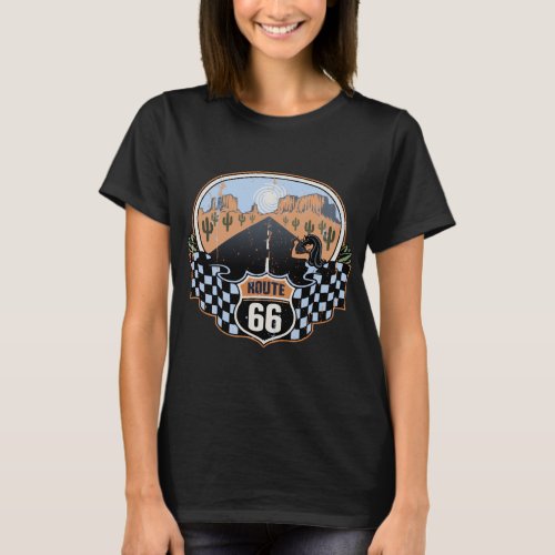 Route 66 Desert T_Shirt