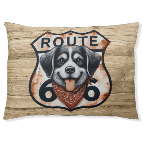 Route 66 Dog Pet Bed