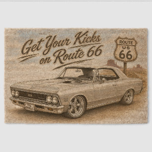 Route 66 Door Mat