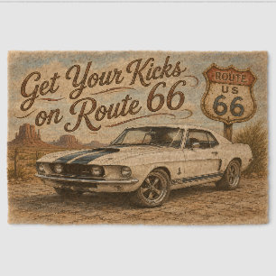 Route 66 Door Mat