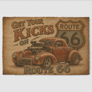 Route 66 Door Mat