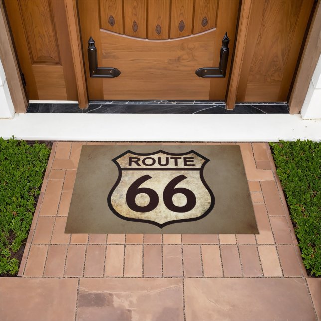 Route 66 doormat (Outdoor)