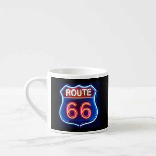 Route 66 espresso cup