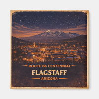 Route 66 Flagstaff Arizona Heritage Night Sky