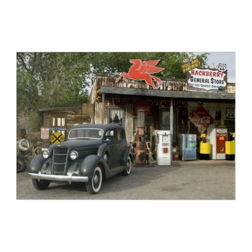 Route 66 General Store  Gas Station Acrylic Print