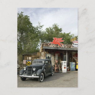 Route 66 General Store & Gas Station Postcard