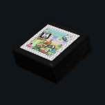 Route 66 Gift Box<br><div class="desc">Go retro with this vintage style Route 66 gift box. Perfect vintage decor accent, coaster or gift. Great for a birthday, celebration, holiday or rumpus room. Use as jewelry box, trinket or memory box or as a "special gift" box - tuck another gift inside for a double duty present!</div>