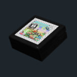 Route 66 Gift Box<br><div class="desc">Go retro with this vintage style Route 66 gift box. Perfect vintage decor accent,  coaster or gift. Great for a birthday,  celebration,  holiday or rumpus room. Use as jewelry box,  trinket or memory box or as a "special gift" box - tuck another gift inside for a double duty present!</div>